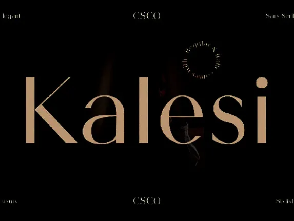 Kalesi font