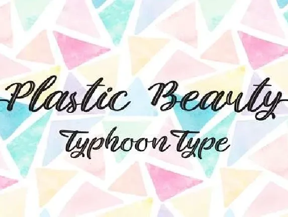 Plastic Beauty font