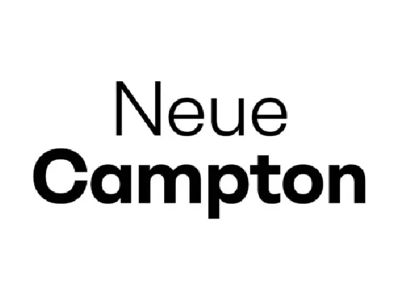 Neue Campton Family font