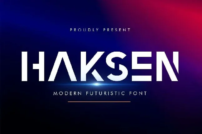 Haksen font