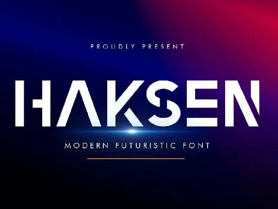 Haksen font