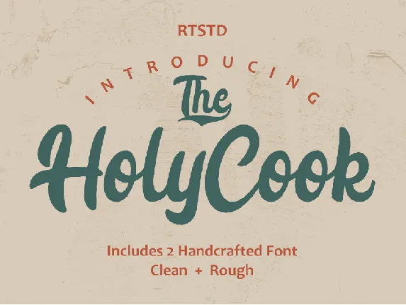 Holy Cook Demo font