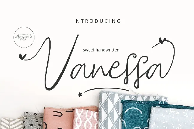 Vanessa font