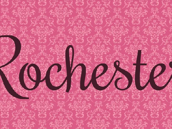 Rochester font