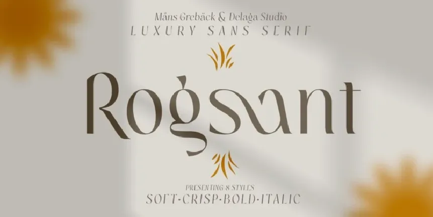 Rogsant font