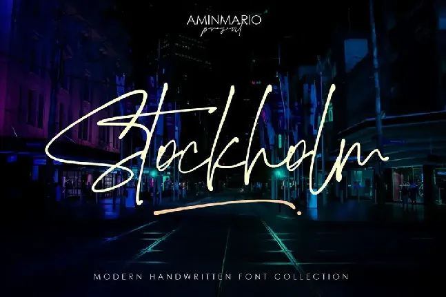 Stockholm font