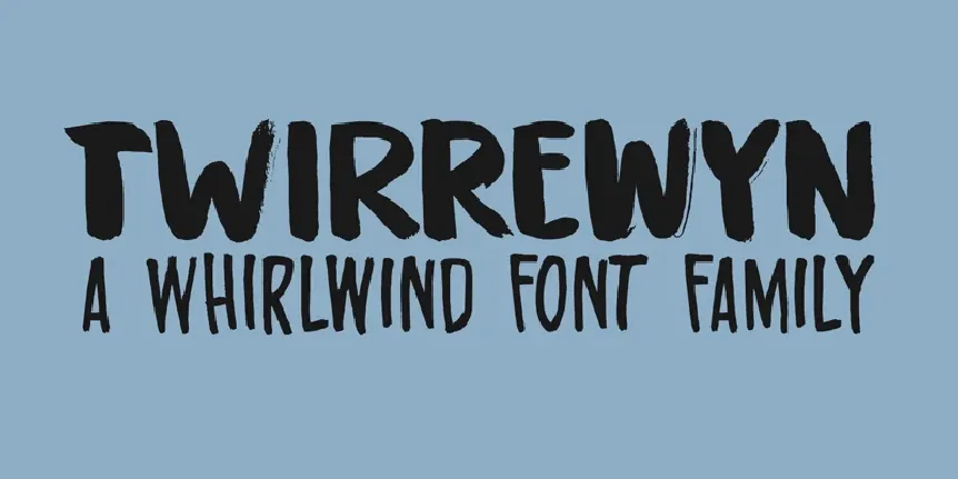 Twirrewyn Free Download font