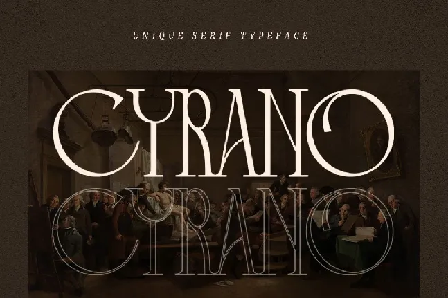 Cyrano DEMO font