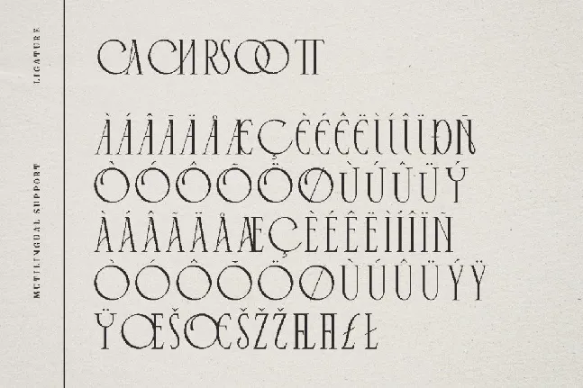 Cyrano DEMO font