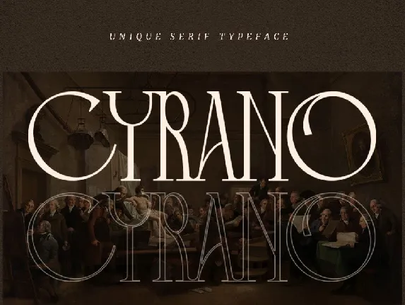 Cyrano DEMO font