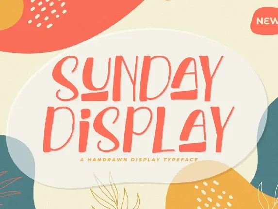 Sunday Display font