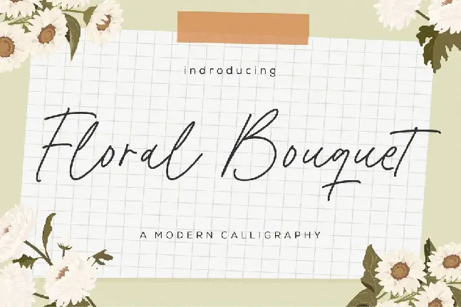 Floral Bouquet font