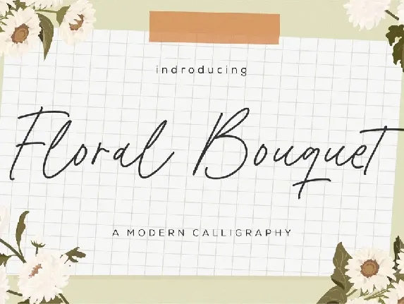 Floral Bouquet font