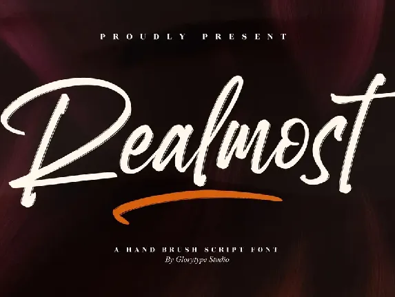 Realmost font