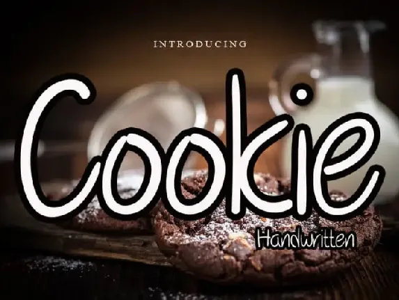 Cookie Display font