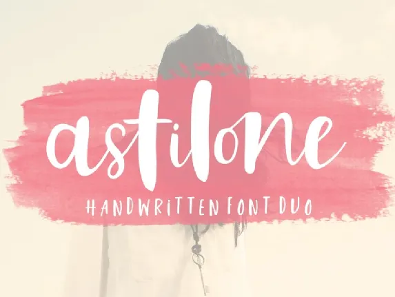 Astilone font