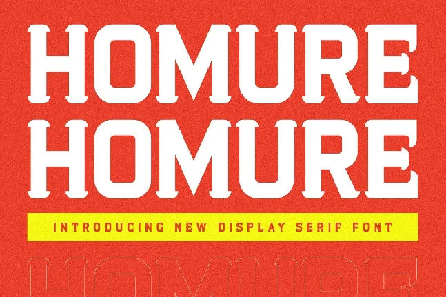 Homure font