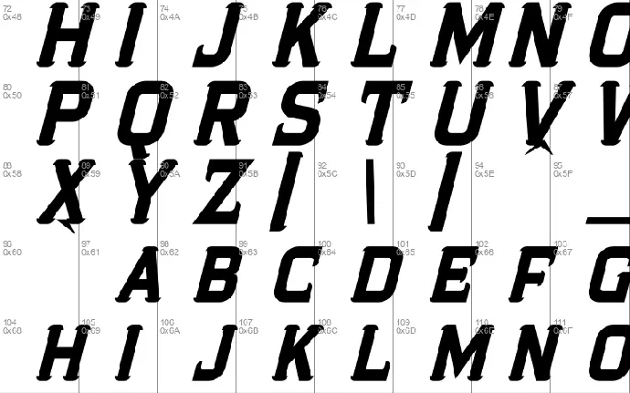 Homure font