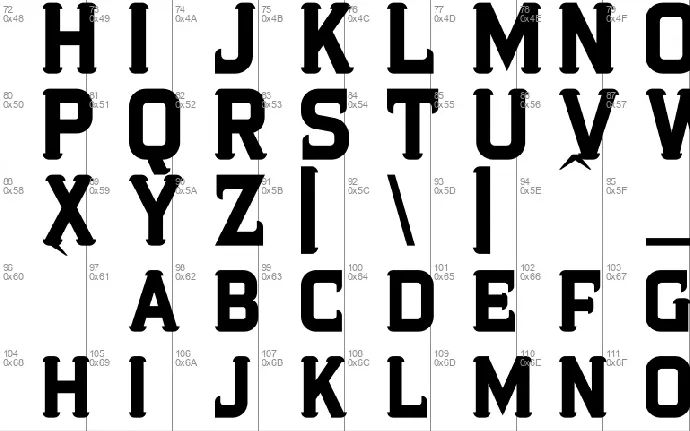 Homure font