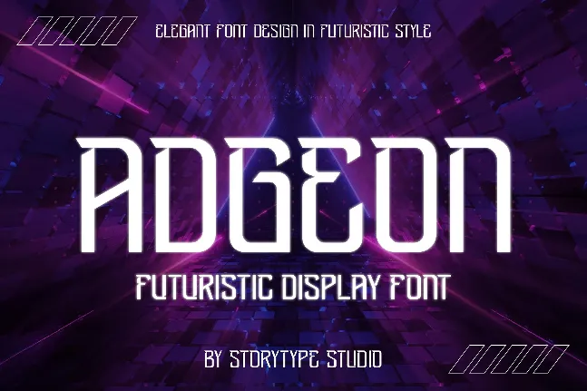 Adgeon font