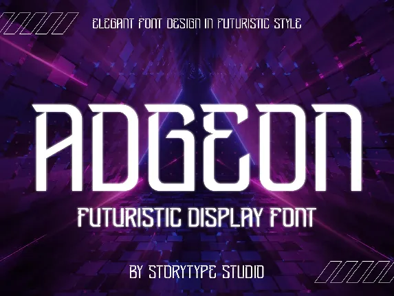 Adgeon font