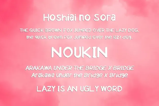 Sakura Blossom font