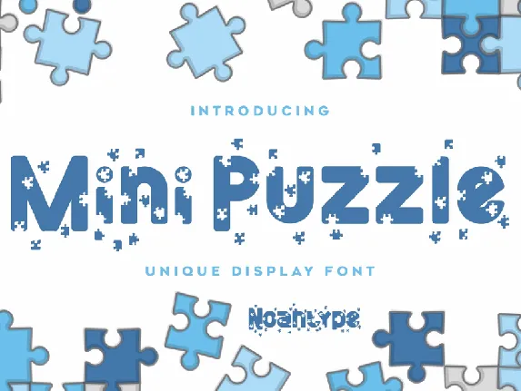 Mini Puzzle Demo font