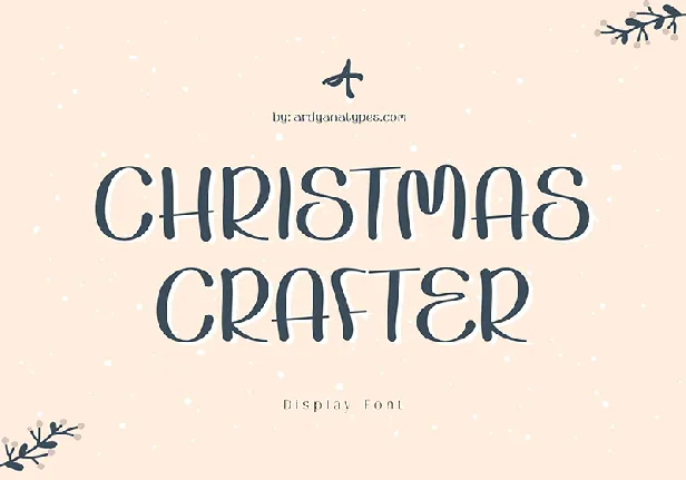 Christmas Crafter font