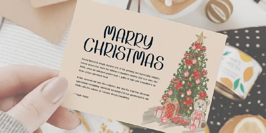 Christmas Crafter font