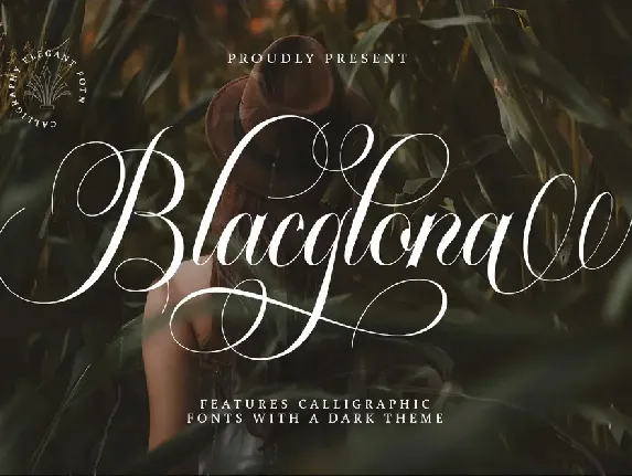 Blacglona font