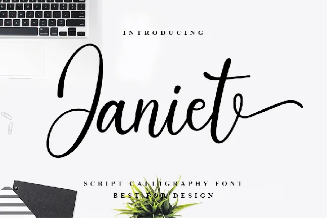 Janiet font