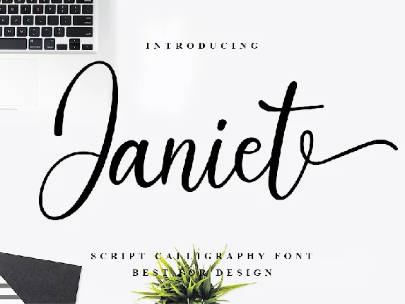 Janiet font