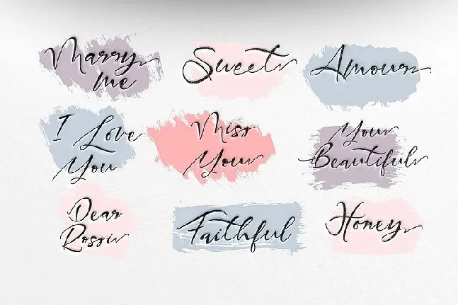 Ramovia Script font