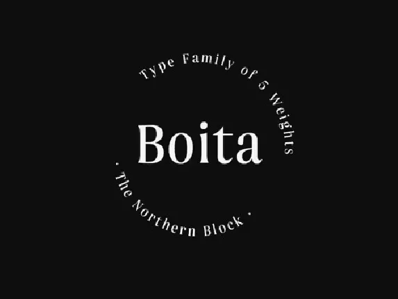 Boita font