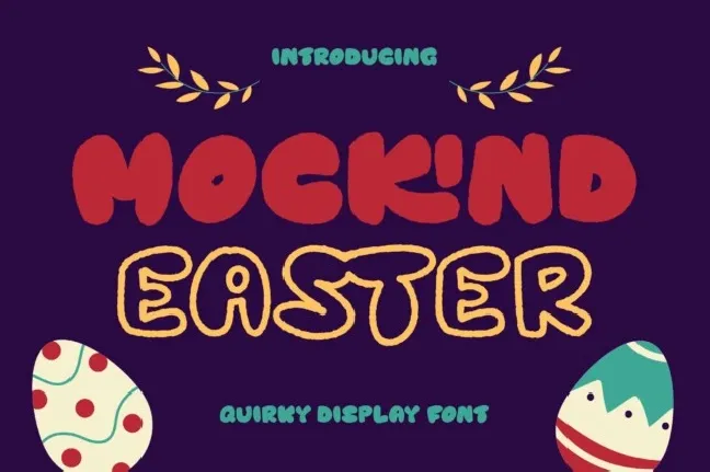 Mockind Easter font