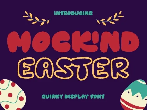 Mockind Easter font