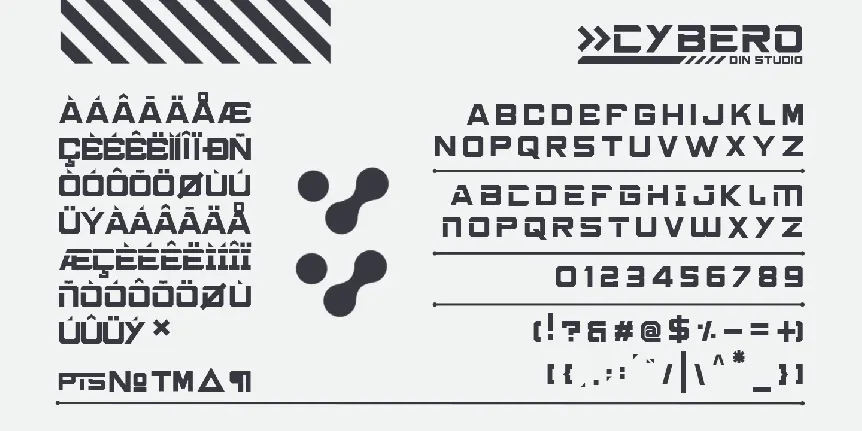 Cybero font