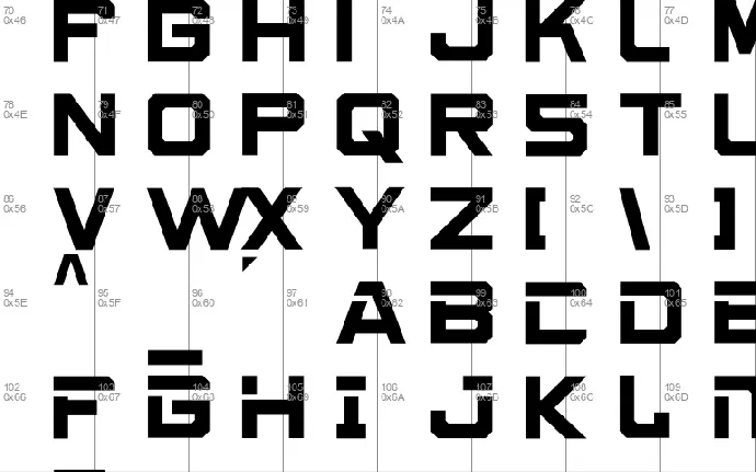 Cybero font