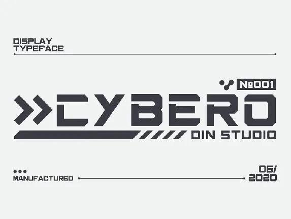 Cybero font