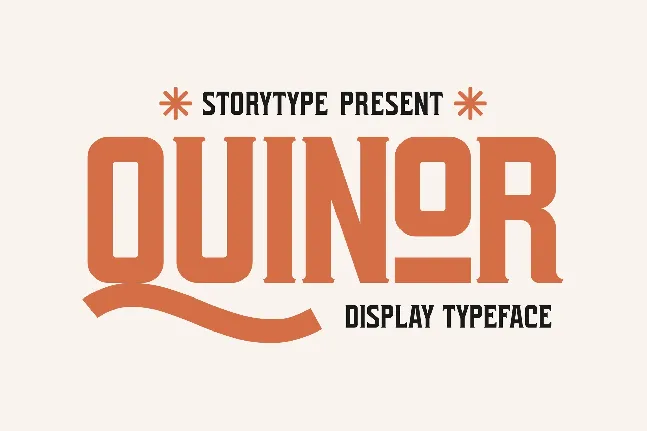 Quinor font