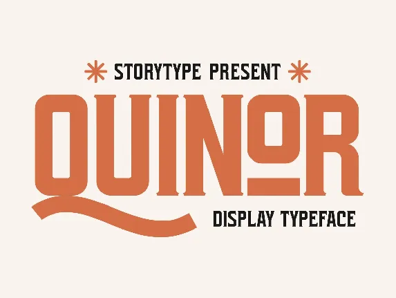 Quinor font