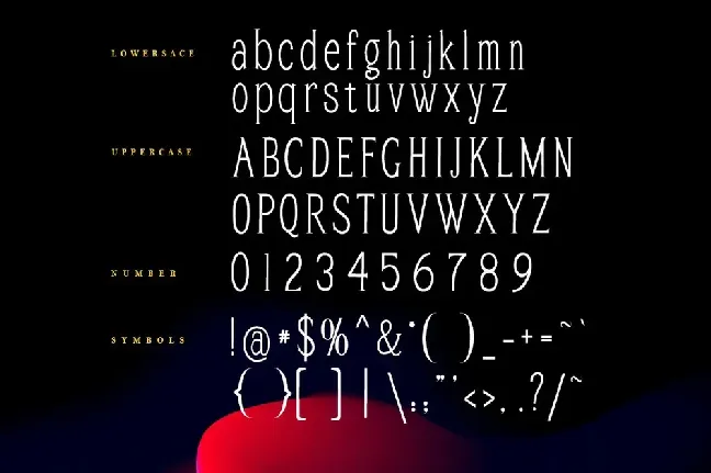 Beona Display font