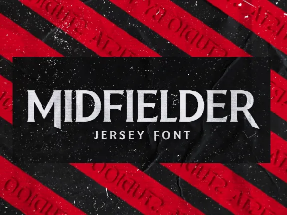 Midfielder font