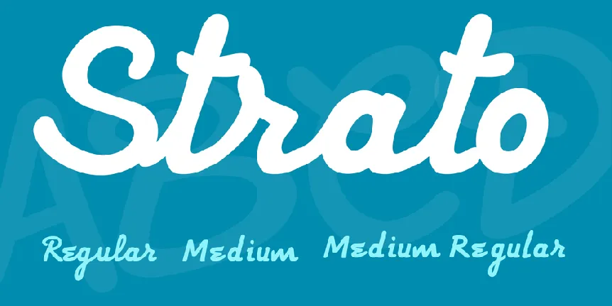 Strato font