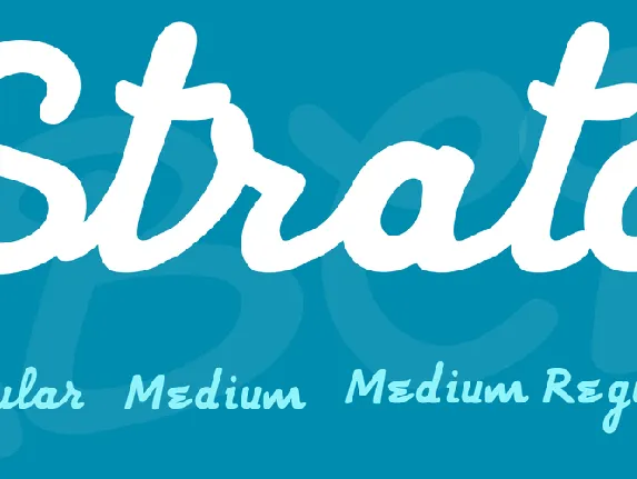 Strato font