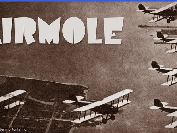 Airmole font