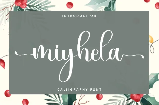 Miyhela font