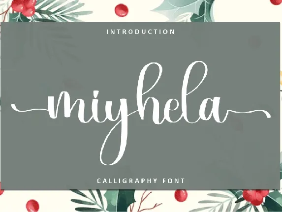 Miyhela font