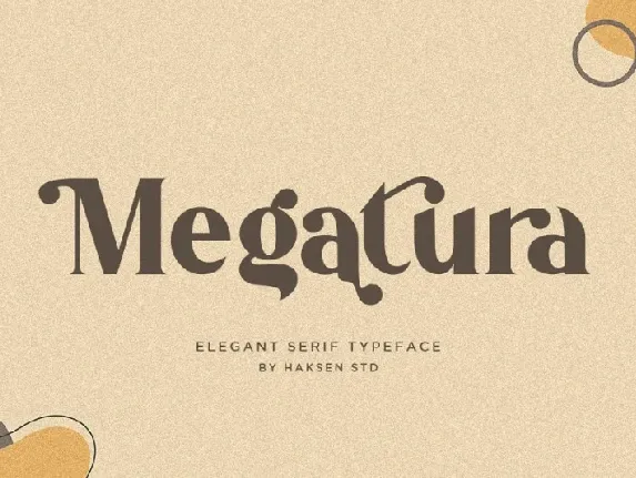 Megatura Sans Serif font