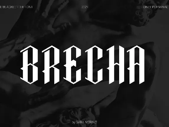 Brecha Blackletter Display font